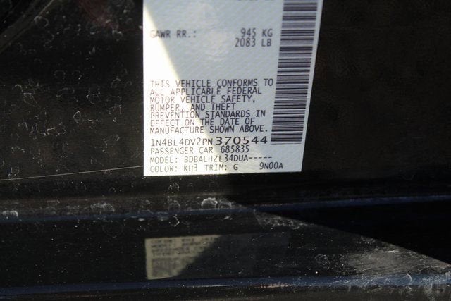 2023 Nissan Altima 2.5 SV